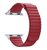 Ремінець Leather Loop Band 42,44,45,46mm(10,11S),49mm(ultra 1-3S) Red 1422-2 фото