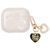 Чохол Jewelry для AirPods Pro 2gen. з карабіном Beige 2304-0 фото