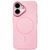Чохол PC Delicate MagSafe для iPhone 16 Plus Pink 3097-5 фото