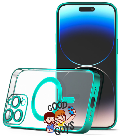 Чохол Shining with MagSafe на iPhone 11 Pro Max Green 351-4 фото