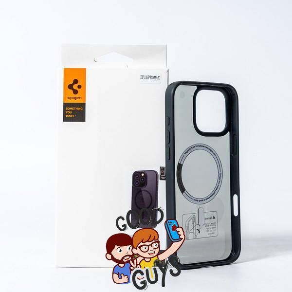 Чохол Spigen Crystal Black with MagSafe 12 Pro Max 2253-0 фото