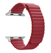 Ремінець Leather Loop Band 42,44,45,46mm(10,11S),49mm(ultra 1-3S) Red 1422-2 фото 1
