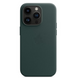 Чохол Leather Case 1:1 with MagSafe iPhone 17 Air Forest Green 4033-2 фото 1