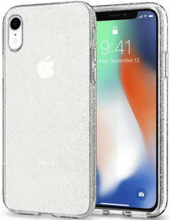 Чохол прозорий блискучий iPhone XR 196-0 фото