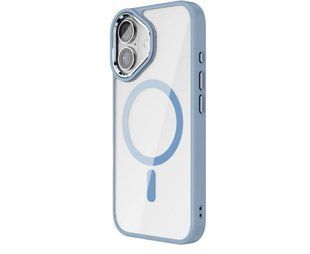 Чохол Crystal Guard with Mag Safe для iPhone 16 Sky Blue 2542-3 фото