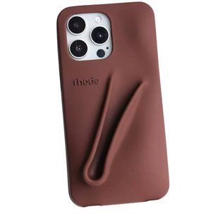 Чохол Lipstick case Rhode з місцем для блиску для iPhone 16 Pro Max Espresso 2786-2 фото