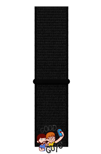 Ремінець Nylon Loop Apple Watch 42,44,45,46mm(10,11S),49mm(ultra 1-3S) Black 282-20 фото