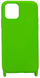 Чохол силіконовий з ремінцем Crossbody для iPhone 14 Pro Max Shini Green 1206-8 фото 2