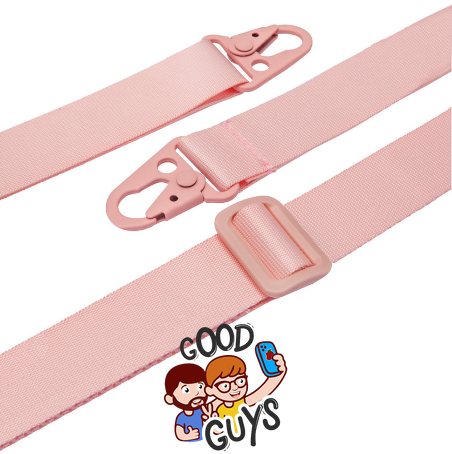 Чохол силіконовий з ремінцем Crossbody для iPhone 11 Pro Max Pink sand 1197-11 фото