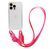 Чохол Armored з ремінцем Crossbody для iPhone 16 Pro Hot Pink 2520-14 фото