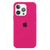 Silicone Case FULL iPhone 14 Pro Barbie pink 129-46 фото