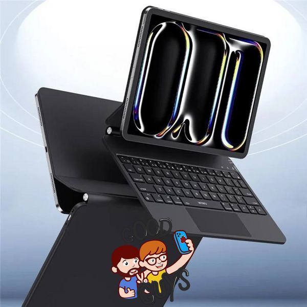 Чохол-клавіатура WIWU для iPad 10 10.9"(2022) / iPad 11 10.9" ( 2025) Magic Keyboard Black 2801-4 фото