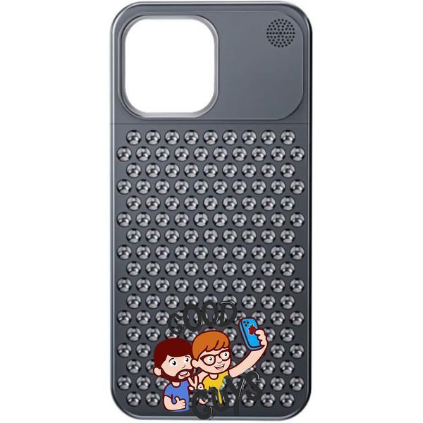 Чохол металевий Aluminium Aroma для iPhone 14 Pro Graphite 1828-0 фото