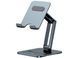Підставка Baseus Desktop Biaxial Foldable Metal Stand (for Tablets) LUSZ000113 Grey 2681-0 фото 1