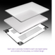 Накладка з силіконовим бампером TPU+PC HardShell Case MacBook 13.3 Air (A1932/A2179/2337) 2018-2020р. Gray 4348-1 фото 3