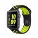 Ремінець Sport Band Nike 42,44,45,46mm(10,11S),49mm(ultra 1-3S)Black - Green 284-14 фото 1