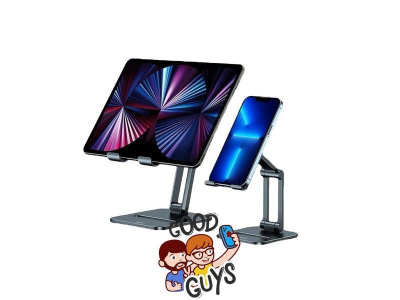 Підставка Baseus Desktop Biaxial Foldable Metal Stand (for Tablets) LUSZ000113 Grey 2681-0 фото