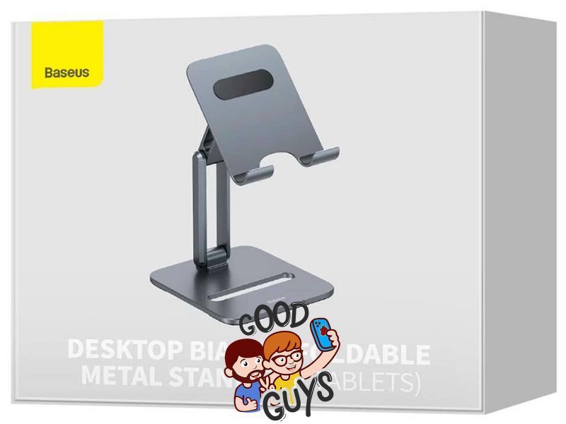 Підставка Baseus Desktop Biaxial Foldable Metal Stand (for Tablets) LUSZ000113 Grey 2681-0 фото