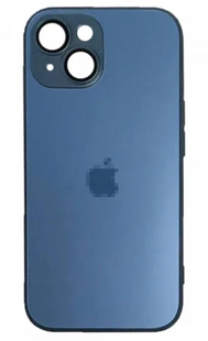 Чохол AG-Glass Case with MagSafe для iPhone 13 Navy Blue 297-0 фото