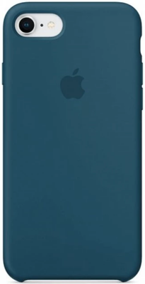 Silicone Case FULL iPhone 7,8,SE 2 Cosmos blue 112-19 фото