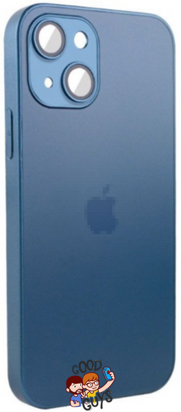 Чохол AG-Glass Case with MagSafe для iPhone 13 Navy Blue 297-0 фото