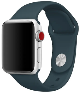 Ремінець Apple Watch Silicone 38,40,41mm,42mm(10,11S) Cosmos blue 275-19 фото