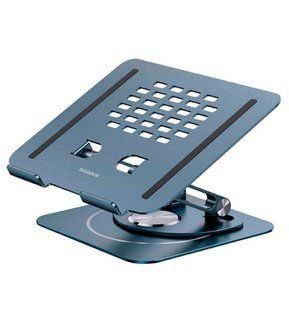 Підставка для ноутбука Baseus UltraStable Pro Rotatable Foldable Laptop stand B10059900811-00 Grey 2682-0 фото