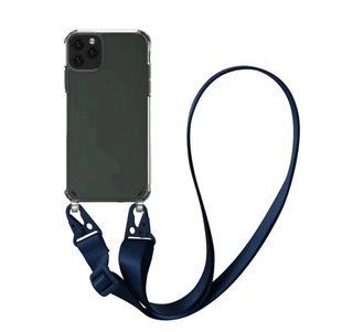 Чохол Armored з ремінцем Crossbody для iPhone 12 Pro Midnight Blue 1479-3 фото