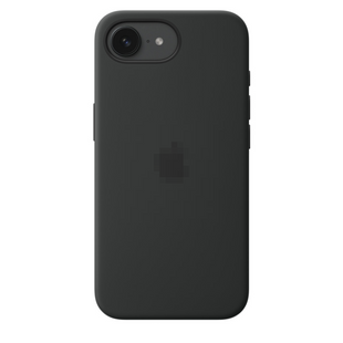 Чохол Silicone Case 1:1 з закритою кнопкою камери для iPhone 16e Black 3864-0 фото