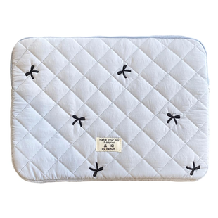 Чохол для ноутбука (13-14") Puffy Bows "Kazum" White 4282-1 фото
