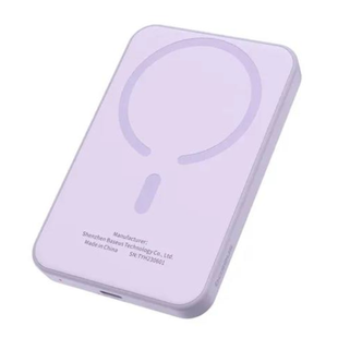 Power Bank Baseus Magnetic Mini Wireless Fast Charger 5000mAh 20W Purple 4226-2 фото