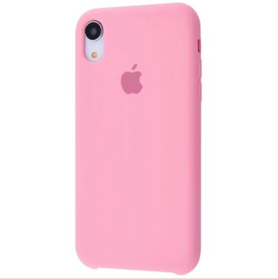 Silicone Case FULL iPhone XR Light pink 116-5 фото