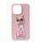 Чохол Nimmy Case Rich Pat для iPhone 15 Pro Cat Pink 2622-5 фото
