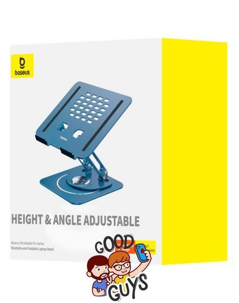 Підставка для ноутбука Baseus UltraStable Pro Rotatable Foldable Laptop stand B10059900811-00 Grey 2682-0 фото