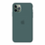 Silicone Case FULL iPhone 11 Pro Max Pine green 119-57 фото