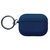 Чохол для AirPods 4 Silicone Carbon Carabines Blue 3007-4 фото