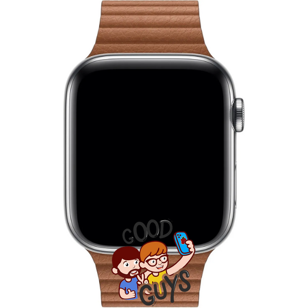 Ремінець Leather Loop Band 42,44,45,46mm(10,11S),49mm(ultra 1-3S) Saddle Brown 1422-4 фото