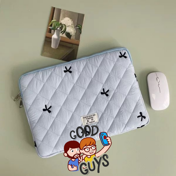 Чохол для ноутбука (13-14") Puffy Bows "Kazum" White 4282-1 фото
