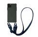Чохол Armored з ремінцем Crossbody для iPhone 12 Pro Midnight Blue 1479-3 фото 1