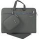 Чохол-сумка WIWU для ноутбуку 15"/16" Campus Slim Series ( + чохол та коврик для мишки) Gray 4409-1 фото 1