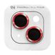 Скло (лінзи) для камери Metal Classic для iPhone 15/15 Plus Red 1801-4 фото 1