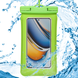 Водонепроникний чохол для телефону waterproof case універсальний iPhone 14 Pro Max Green 1574-2 фото 2