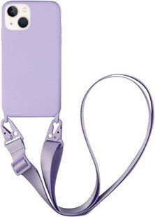 Чохол силіконовий з ремінцем Crossbody для iPhone 13 Glycine 1200-12 фото