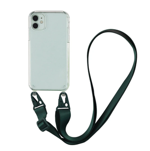 Чохол Armored з ремінцем Crossbody для iPhone 13 mini Forest Green 2124-7 фото