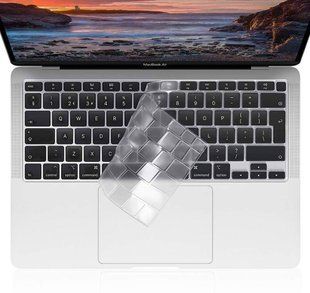 Прозора накладка на клавіатуру для MacBook Air 13" (2020) М1 Return великий 2351-1 фото