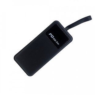 Power Bank DEVIA Auto-ID PD 22.5W 50000mAh з ліхтариком та швидкісною зарядкою black 2071-0 фото