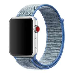 Ремінець Nylon Loop Apple Watch 42,44,45,46mm(10,11S),49mm(ultra 1-3S) Tahoe Blue 282-22 фото