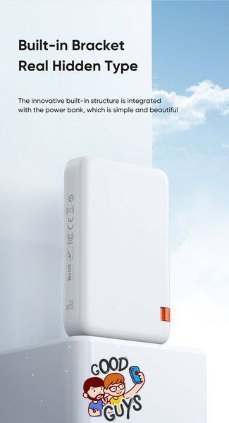 Power Bank Mcdodo 10000mAh 20W MC-5100 Fast Wireless Charger White 3008-1 фото