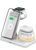 Dock Charging Station 5 in 1 with Alarm Clock & Nightlight White 2721-1 фото