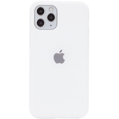 Silicone Case FULL iPhone 11 Pro Max White 119-8 фото
